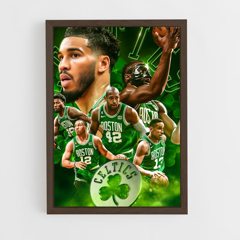Poster Boston celtics – affiche Basketball (vue 5)